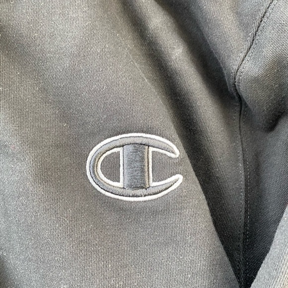 🆕 Champion Superfleece 2.0 - Zip Up Hoodie Black - Picture 2 of 6